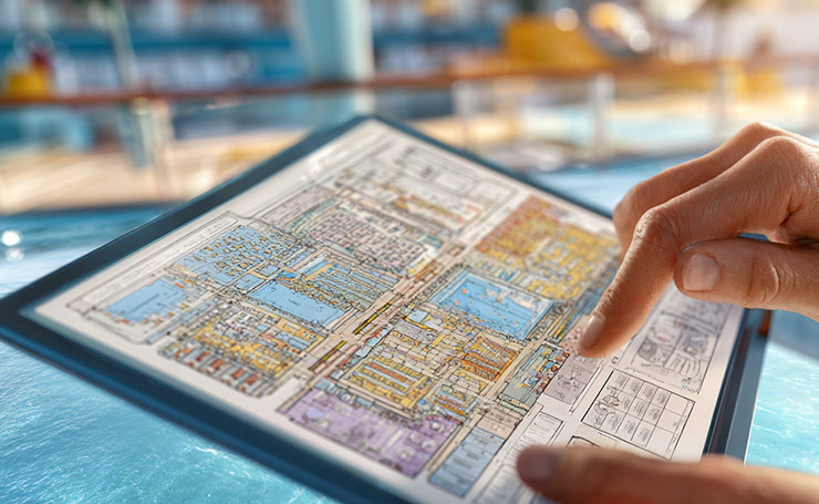 How to Read a Carnival Deck Plan