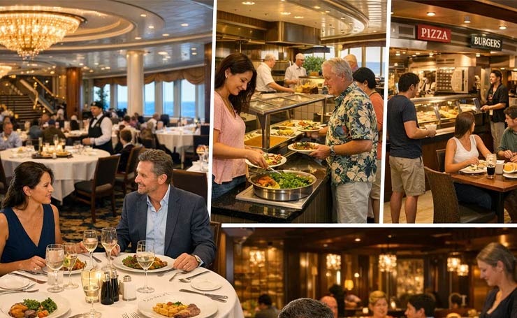 Dining on Explorer of the Seas