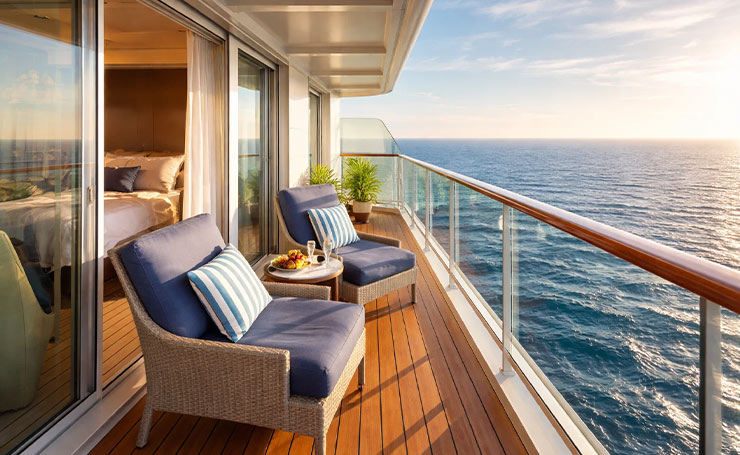 Ships Balcony Cabins