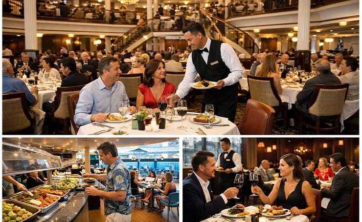 Vision of the Seas Dining Options